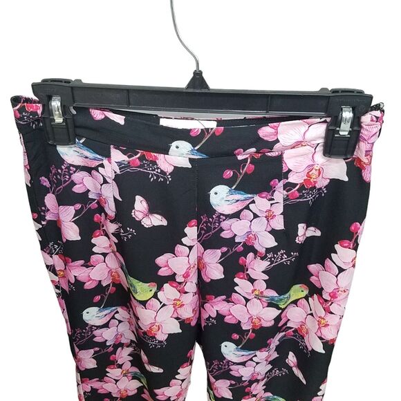 Latiste Womens Size S Multicolor Floral Ankle Pants - Picture 8 of 9